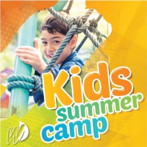 Summer camp banner